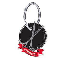 Brelok promujący salon fryzjerski
