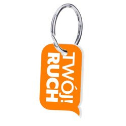 Brelok promujący stowarzyszenia i ugrupowania