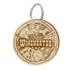 Brelok promujący pizzerie