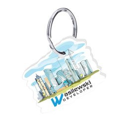 Brelok promujący developer bloków