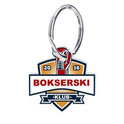 Brelok promujący klub bokserski