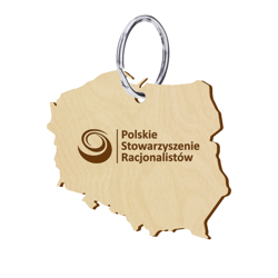 Brelok promujący stowarzyszenie