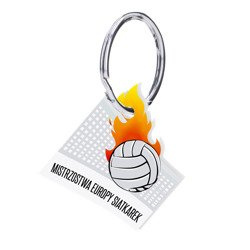 Brelok promujący imprezę sportową