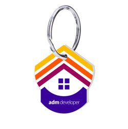 Brelok promujący międzynarodowego developera mieszkań