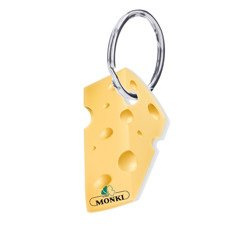 Brelok promujący producenta serów