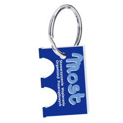 Brelok promujący stowarzyszenia i ugrupowania